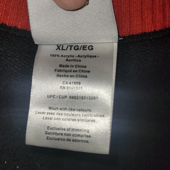 NHL Ottawa Senators Knit Sweater XL Women Holiday Ugly Christmas - Picture 6 of 6